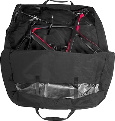 SCICON Soft Bike Bag Travel Basic, Lightweight Bicycle Transport Case for Car & Train Travel 43x 9x 35