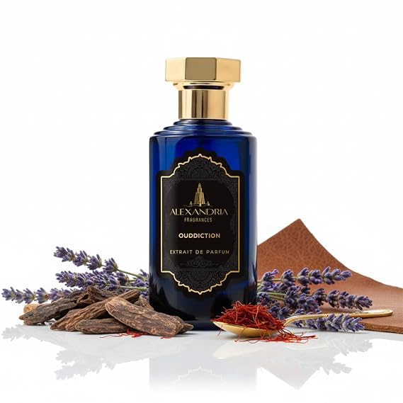 Alexandria Fragrances Ouddiction Unisex Perfume - Long Lasting Eau de Parfum with Patchouli, Musk & Leather - Luxury Woody Perfume Cologne for Daily Use - Perfect for Any Event - 60ml