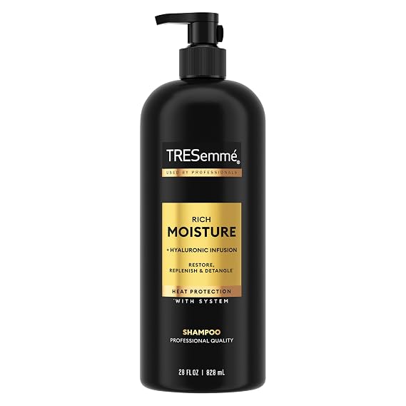 TRESemme Hydrating Shampoo Rich Moisture for Dry Hair Formulated With Pro Style Technology 28 Fl Oz