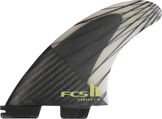 FCS II Carver PC Carbon Large Eucalyptus Tri Fins