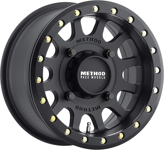 Method Race Wheels 401 UTV Beadlock Matte Black 14x7" 4x136", 13mm offset 4.3" Backspace, MR40147047543B