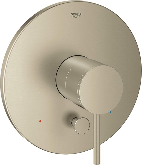 GROHE 19867EN3 Atrio Dual Function Pressure Balance Trim with Control Module, Brushed Nickel