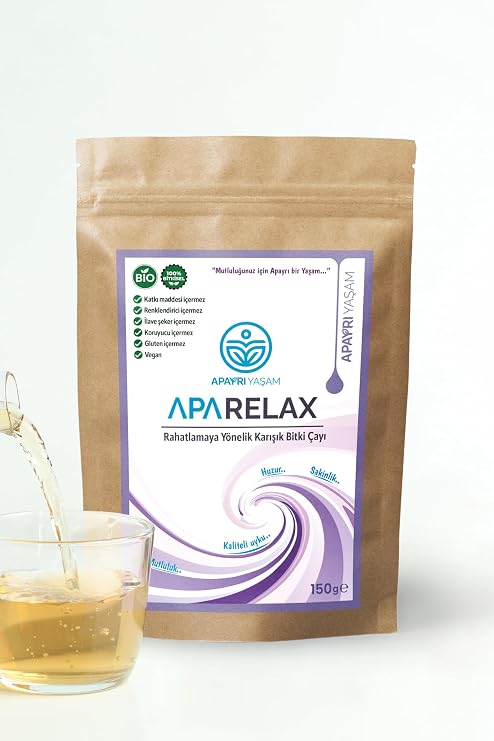 Apayrı Yaşam RELAXÇAYI Bio Çay Karışımı% 100 Bitkisel Aparelax