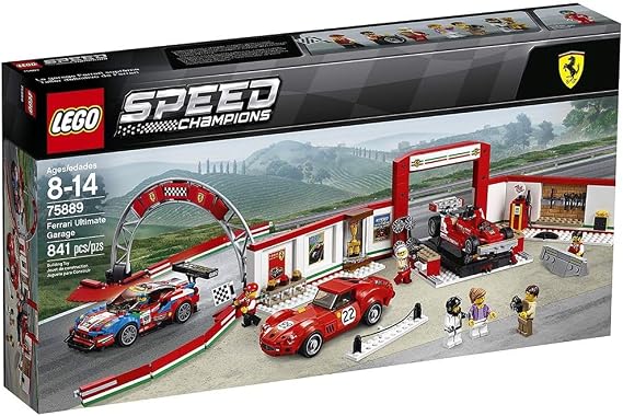 LEGO Speed Champions Ferrari Ultimate Garage 75889 Building Kit (841 Pieces)