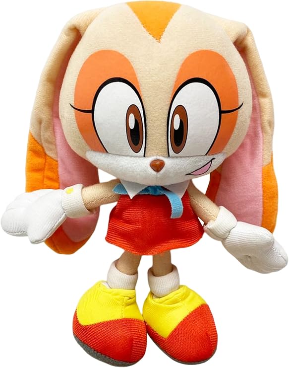 Great Eastern Sonic The Hedgehog Cream The Rabbit 7.5" Plush