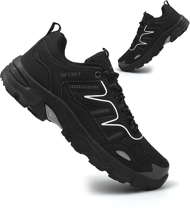 Men Women Non-slip Climbing Shoes Waterproof Sports Hiking Shoes Cross-country Running Shoes Outdoor Travel Camping Backpacking Shoes Comfortable Outdoor Sneakers
