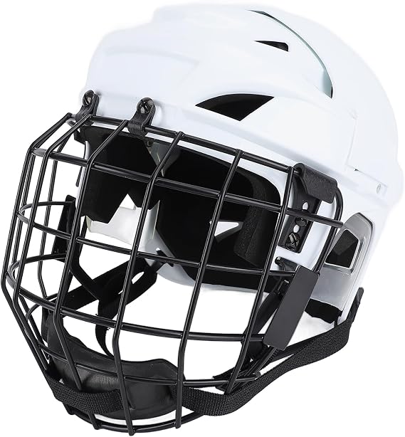 Hockey Helmet, Youth Hockey Helmet, Hockey Goalie Face Mask, Youth Ice Hockey Protective Gear for Roller Hockey Sports Protective