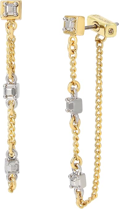 AllSaints Women's Stone Chain Earrings