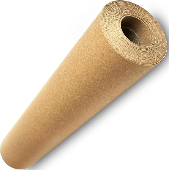 Brown Kraft Paper Large Roll 750mm x 100m For Gift Wrapping, Parcel Packing