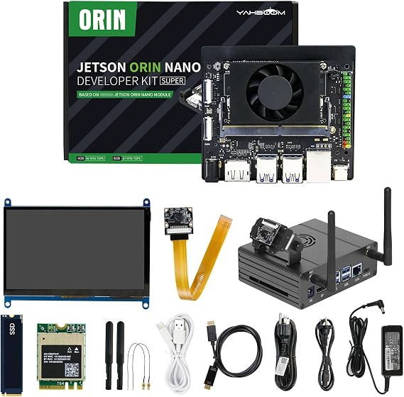 Yahboom Jetson Orin Nano Super 8GB Superior Kit,67 TOPS,256G SSD