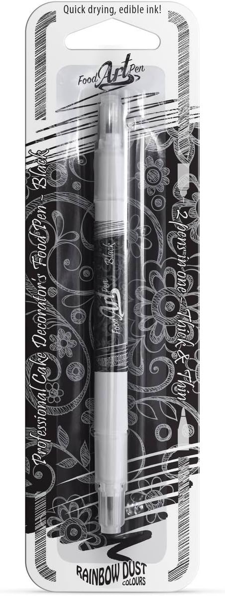Wedding Acrylics Black Edible Food Pen for Cake Decorating