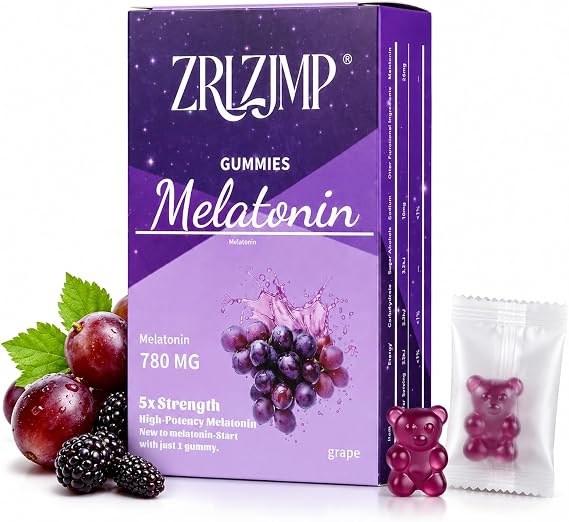26 mg Melatonin Gummies: A Powerful Natural Sleep Aid Supplement 4 Count