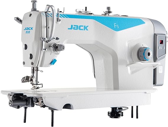 Jack F5 Sewing Machine Industrial Professional - Advanced Model with Electronic Control High Speed Intuitive Functions for Tailoring and Fashion