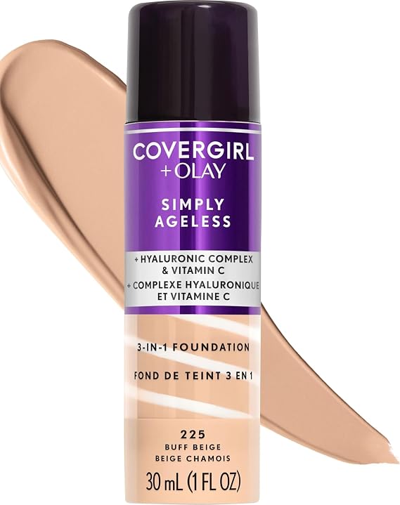 COVERGIRL Simply Ageless 3-in-1 Foundation - 225 Buff Beige