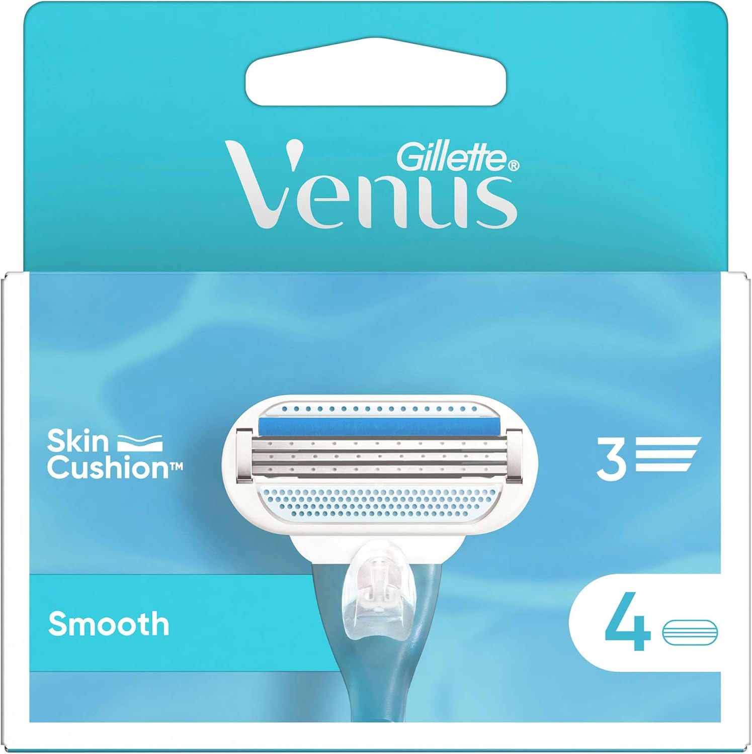 Gillette Venus Replacement Womens Razor 4-pack