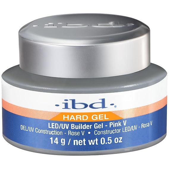 IBD Leduv Gels, Pink V .5 Oz.
