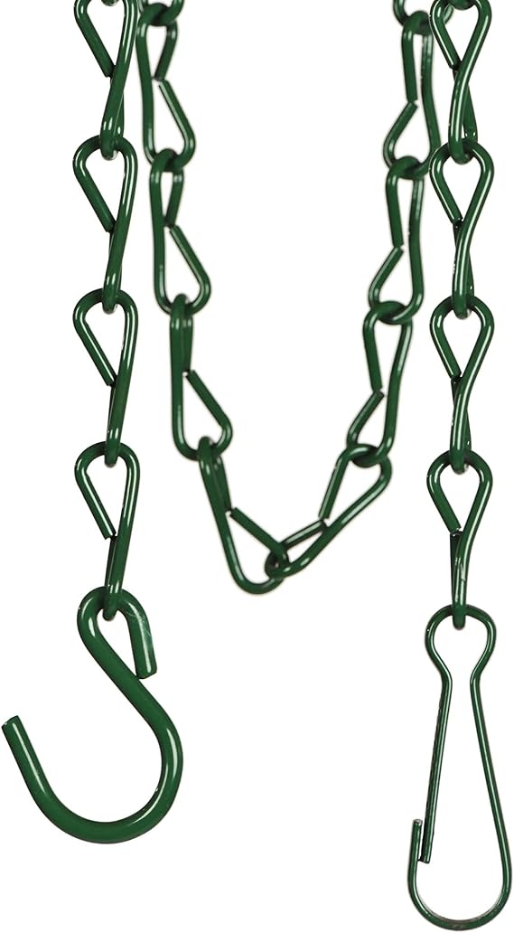 Perky-Pet 33 in Hanging Chain for Bird Feeders - Easily Hang Bird Feeders from Tree Branches, 65T - 33" long & holds up to 16 lb - Rust Resistant Chain
