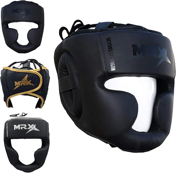 Boxing Headgear MMA Muay Thai, Head Gear for Kickboxing Sparring Grappling Martial Arts Taekwondo Training