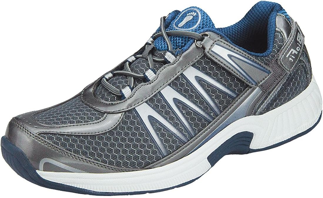Orthofeet Sprint Orthopedic Men's Tie-Less Sneakers