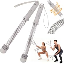 Ropeless Battle Ropes with Adjustable Weights, Portable Silent Home Workout Equipment for Full Body Toning, Fat Burning & Cardio, Strength Training Gym Equipment for Arms, Core, Butt (Grey)