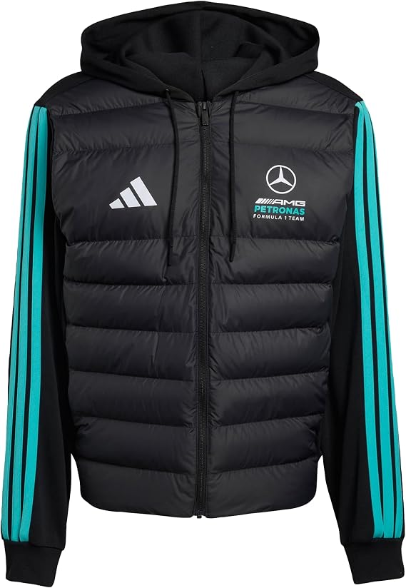 adidas Men's Mercedes - Amg Petronas Formula 1 Team Dna Puffer Jacket JACKET