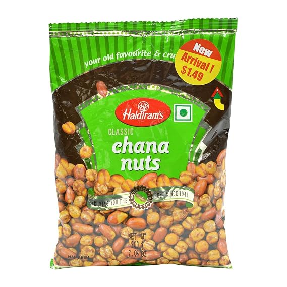Haldirams, Chana Nuts, 200 Grams(gm)