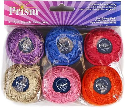 DMC Embroidery Thread and Floss Pack 8.7yd 6Pack, Assorted