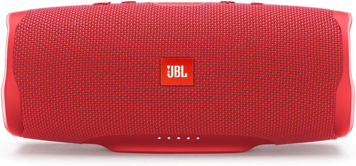 DevaCurl JBL Charge 4 Portable Waterproof Wireless Bluetooth Speaker - Red,JBLCHARGE4REDAM