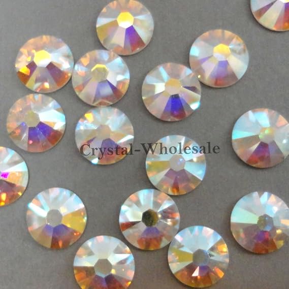 1440 pcs (Factory Pack) Austrian Crystal Austria 2088 Xirius 16ss 4mm Flatback Rhinestones Round DIY Deco Bling ss16 Crystal AB from Mychobos (Crystal-Wholesale) Original Sealed Packing