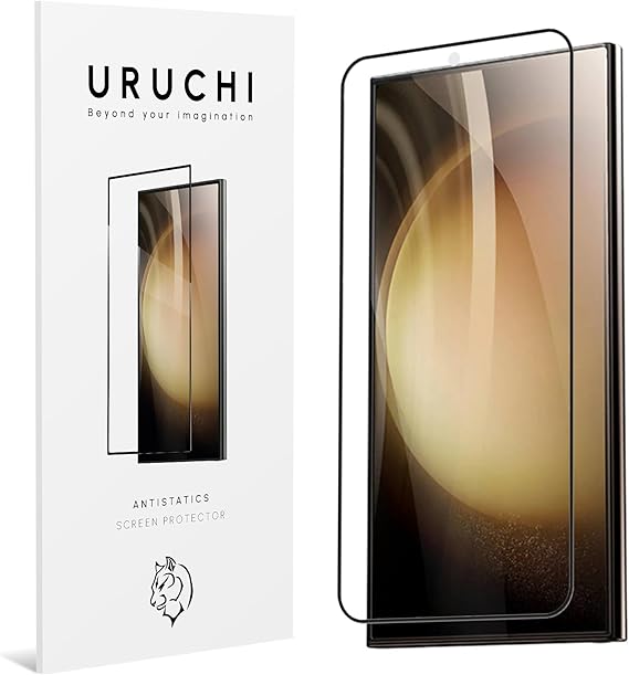 URUCHI Anti-Statik Ekran Koruyucu, HD Görüntü, 9H Sertlik, 5D Kenar Teknolojisi, Tam Kapsamlı Ekran Koruyucu (Samsung A37)
