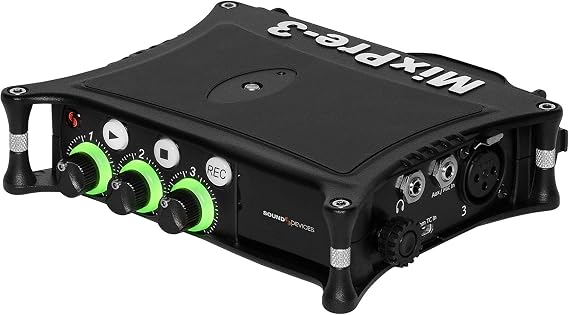 Sound Devices MixPre-3 II Portable 32-Bit Float Multichannel Audio Recorder/Mixer, and USB Audio Interface