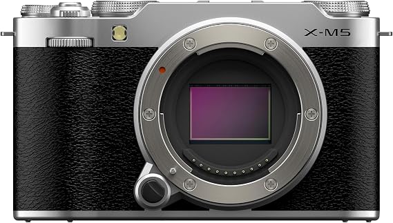 Fujifilm X-M5 Mirrorless Digital Camera Body Silver