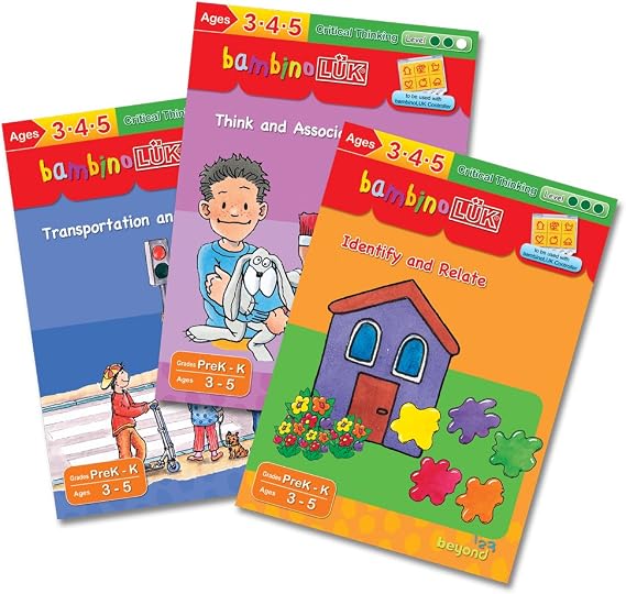 Beyond123 BambinoLUK Early Learning Critical Thinking 1 Workbook