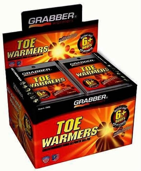 Grabber Performance Toe Warmers 40 Count Box