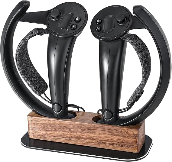 VR Headset Display Stand and Controller Holder for Steam Valve Index