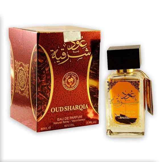 Al Zafraan OUDH Sharqia 80ml Eau Da Parfum Attar Arabian Perfume From UAE by Unknown
