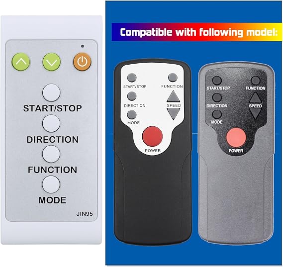 Replacement Remote Control for Under Desk Elliptical Machine Seated Elliptical Pedal Ellipse Leg Exerciser, Same with The Right One in The Item Picture, with Oversized Buttons