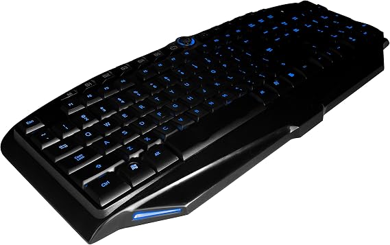 Zalman ZM-K400G LED Backlit Gaming Keyboard with 5+7 Programmable Keys