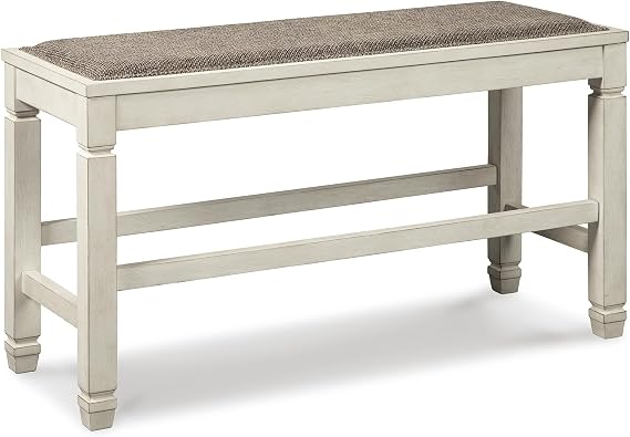 Signature Design by Ashley Bolanburg Upholstered Counter Height Bench