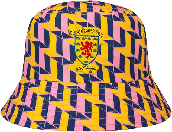Scotland Bucket Hat SFA Embroidered Crest Official Soccer Gift