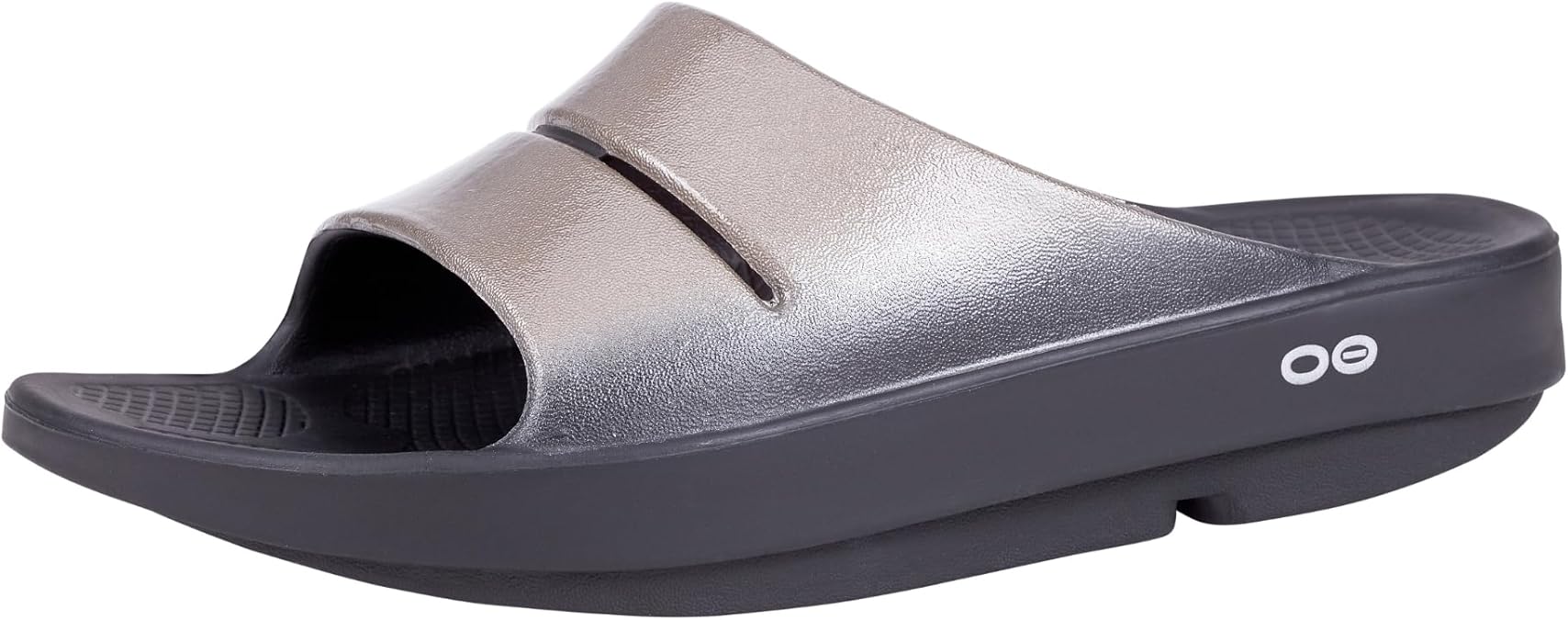 OOFOS OOahh Luxe Recovery Slide, Latte - Womens Size 11