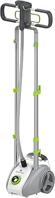 SteamFast SF-565 Professional Fabric Steamer with Clothes Hanger, Fabric Brush, Multiple Steam Settings, Rapid Heating