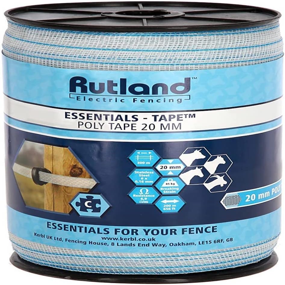 Rutland Essentials Poly Tape 20mm 200m
