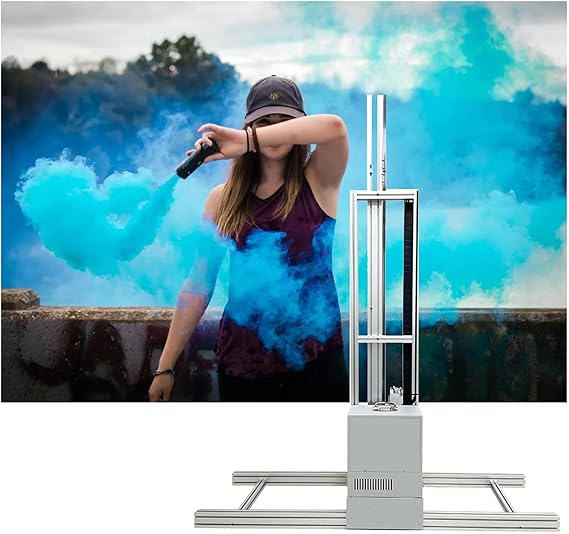3D Wall Printer Machine, Vertical Mural Printer for Wall Art, Advertising & Commercial Use, High-Resolution CMYK/UV Printing on Various Surfaces