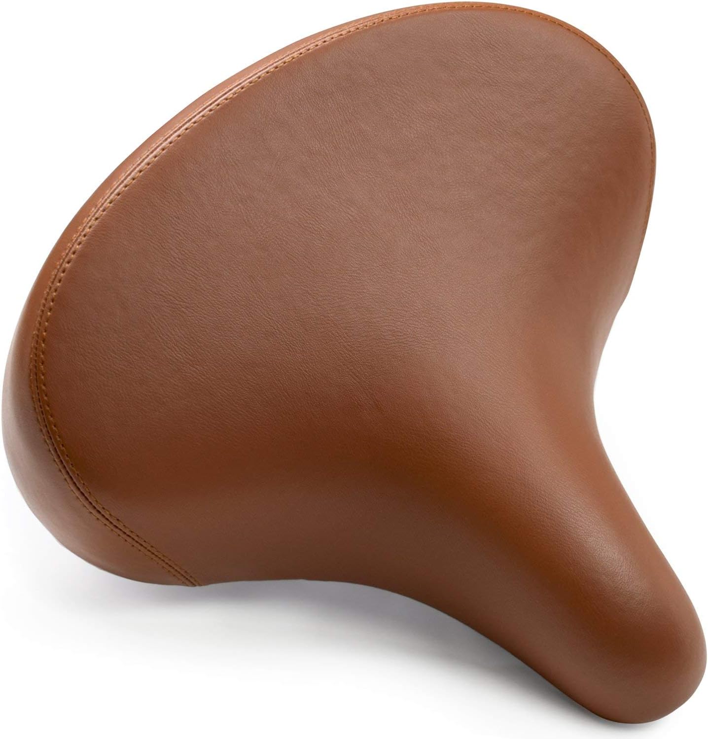 The Most Comfortable Cruiser Bike Saddle - Bikeroo Extra Large Bike Seat [Stylish and Soft] - Great Replacement Bike Saddle for Men and Women with Padding