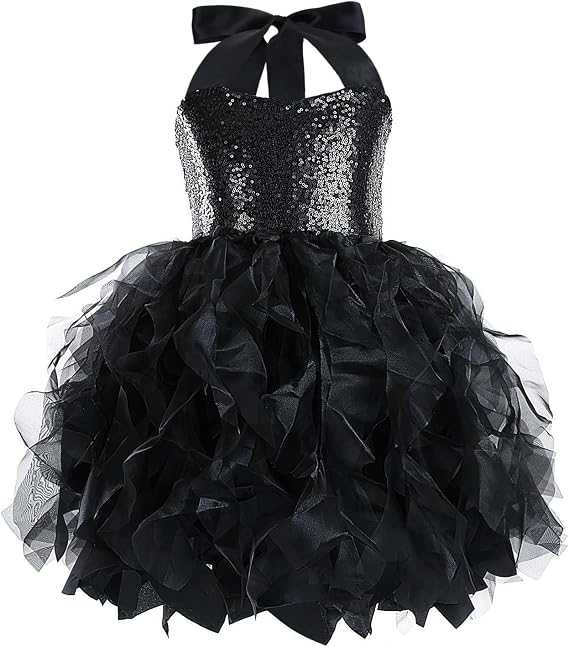 Tutu Dress for Toddler Baby Girl, Sequin Sleeveless Tulle Skirt, Tulle Dress for Wedding, Birthday Party, Special Occasion