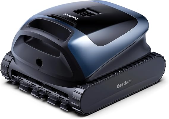 Beatbot Sora 30 Pool Vacuum, Floor & Wall & Waterline & Platform Cleaning, 6800GPH Power, Smart Parking, 300Min Runtime, 5L Capacity, for Above & In-Ground Pools 3229 sq.ft, Deep Blue