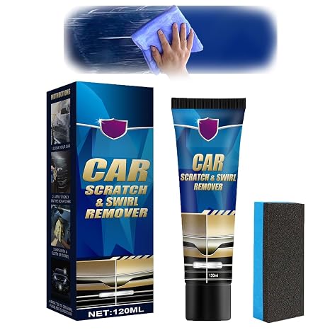 Universal Car Scratch Remover Wax, Car Scratch Remover for Scratches, Scratch Remover for Vehicles, Car Scratch Repair Nano Car Paint Wax (2 PCS)