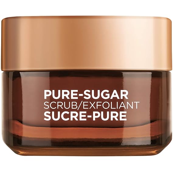 LOreal Paris Skincare Pure Sugar Scrub Nourish and Soften, 1.7 oz.