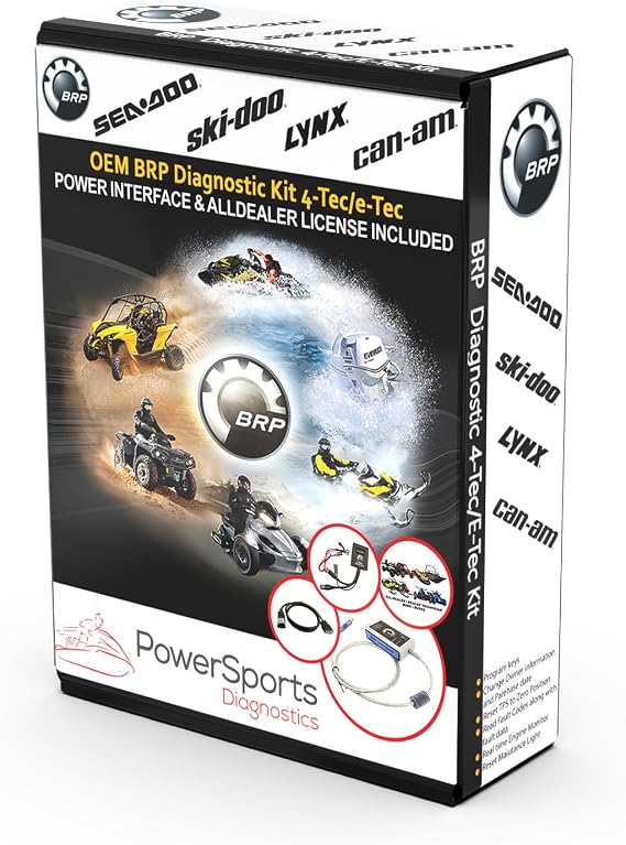 BRP Buds / BUDS2 MPI-3 Diagnostic Scanner All-Dealer/Dealer Technician 4TEC/ETEC+ BRP Power Interface for SEADOO Skidoo CANAM